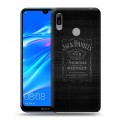 Дизайнерский пластиковый чехол для Huawei Y6 (2019) Jack Daniels