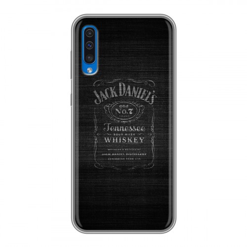 Дизайнерский силиконовый чехол для Samsung Galaxy A50 Jack Daniels