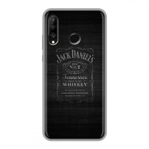 Дизайнерский силиконовый чехол для Huawei P30 Lite Jack Daniels