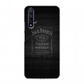 Дизайнерский силиконовый чехол для Huawei Honor 20 Jack Daniels