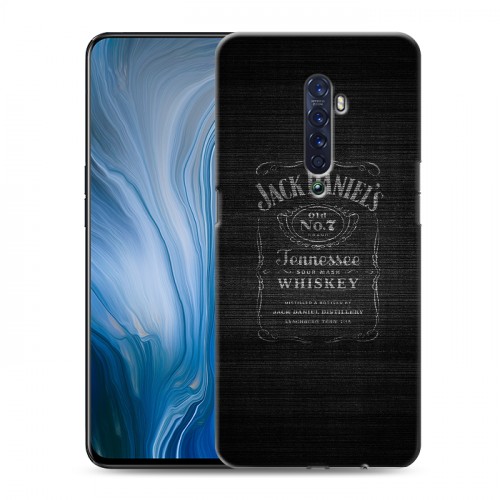 Дизайнерский пластиковый чехол для OPPO Reno2 Z Jack Daniels