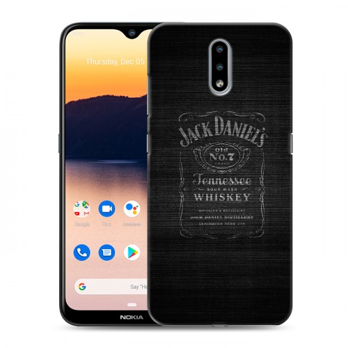 Дизайнерский пластиковый чехол для Nokia 2.3 Jack Daniels