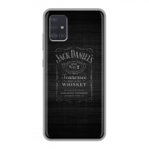 Дизайнерский силиконовый чехол для Samsung Galaxy A51 Jack Daniels