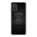 Дизайнерский силиконовый чехол для Samsung Galaxy A71 Jack Daniels