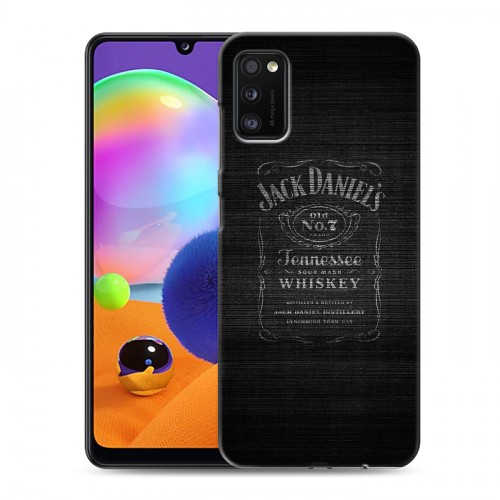 Дизайнерский силиконовый чехол для Samsung Galaxy A41 Jack Daniels