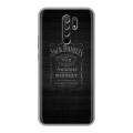 Дизайнерский пластиковый чехол для Xiaomi RedMi 9 Jack Daniels