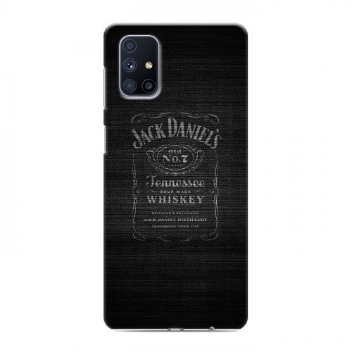 Дизайнерский пластиковый чехол для Samsung Galaxy M51 Jack Daniels