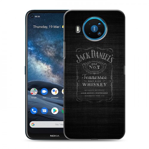 Дизайнерский силиконовый чехол для Nokia 8.3 Jack Daniels