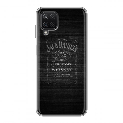 Дизайнерский силиконовый чехол для Samsung Galaxy A12 Jack Daniels