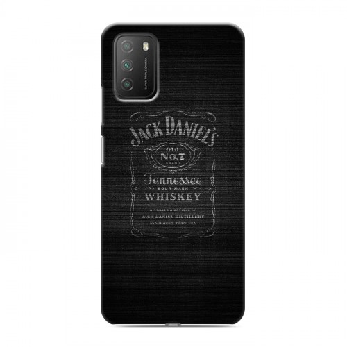 Дизайнерский пластиковый чехол для Xiaomi Poco M3 Jack Daniels