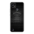 Дизайнерский силиконовый чехол для Realme C21 Jack Daniels