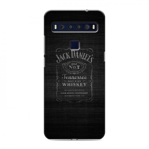 Дизайнерский пластиковый чехол для TCL 10L Jack Daniels