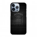 Дизайнерский силиконовый чехол для Iphone 13 Pro Jack Daniels