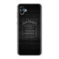 Дизайнерский силиконовый чехол для Samsung Galaxy A04 Jack Daniels