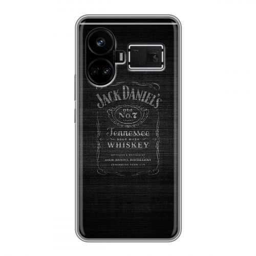 Дизайнерский силиконовый чехол для Realme GT5 Jack Daniels