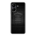 Дизайнерский силиконовый чехол для Xiaomi Poco C65 Jack Daniels