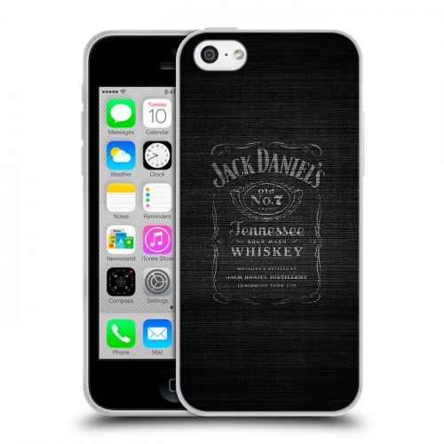 Дизайнерский пластиковый чехол для Iphone 5c Jack Daniels