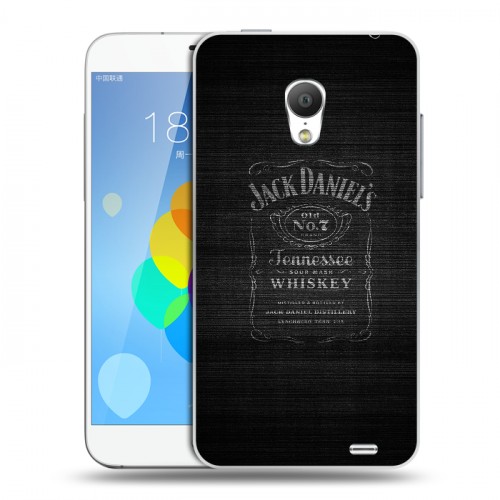 Дизайнерский силиконовый чехол для  Meizu MX3 Jack Daniels