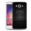 Дизайнерский пластиковый чехол для LG L60 Jack Daniels