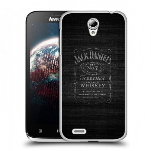 Дизайнерский пластиковый чехол для Lenovo A859 Ideaphone Jack Daniels