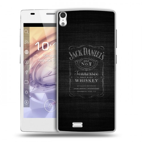 Дизайнерский пластиковый чехол для Prestigio Grace Jack Daniels