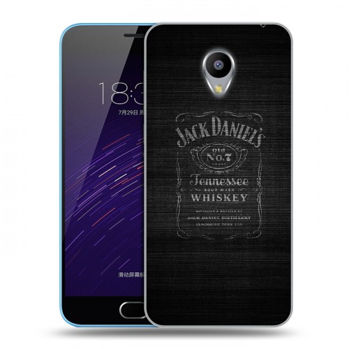 Дизайнерский пластиковый чехол для Meizu M1 Jack Daniels