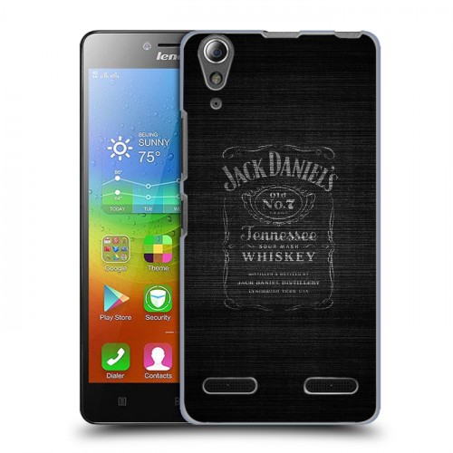 Дизайнерский пластиковый чехол для Lenovo A6000 Jack Daniels