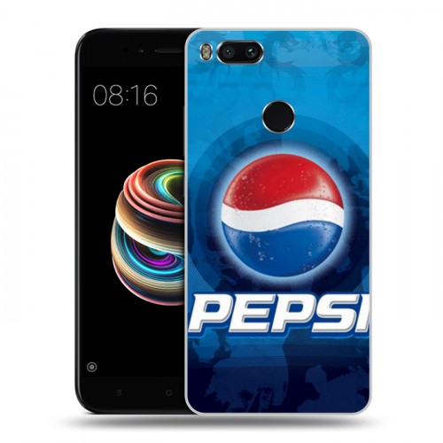 Дизайнерский пластиковый чехол для Xiaomi Mi5X Pepsi