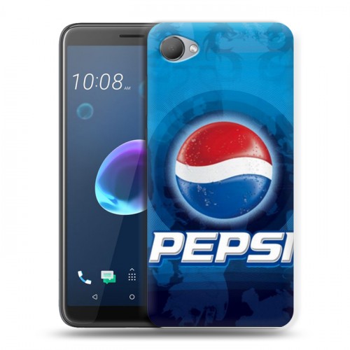 Дизайнерский пластиковый чехол для HTC Desire 12 Pepsi