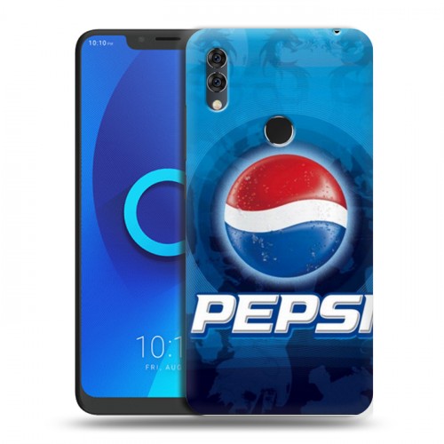 Дизайнерский силиконовый чехол для Alcatel 5V Pepsi