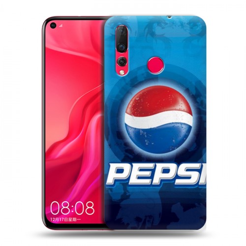 Дизайнерский пластиковый чехол для Huawei Nova 4 Pepsi