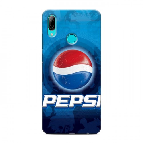 Дизайнерский пластиковый чехол для Huawei P Smart (2019) Pepsi