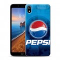 Дизайнерский силиконовый чехол для Xiaomi RedMi 7A Pepsi