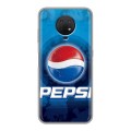 Дизайнерский силиконовый чехол для Nokia G10 Pepsi