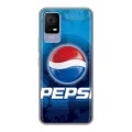 Дизайнерский пластиковый чехол для TCL 405 Pepsi