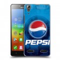 Дизайнерский пластиковый чехол для Lenovo A6000 Pepsi