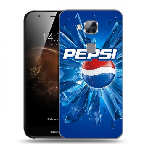 Дизайнерский пластиковый чехол для Huawei G8 Pepsi