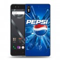 Дизайнерский пластиковый чехол для BQ Aquaris X5 Pepsi