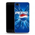 Дизайнерский пластиковый чехол для ZUK Z2 Pepsi