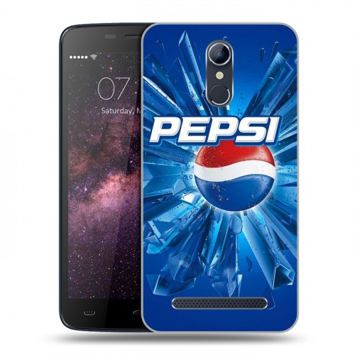 Дизайнерский силиконовый чехол для Homtom HT17 Pepsi