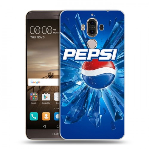 Дизайнерский пластиковый чехол для Huawei Mate 9 Pepsi