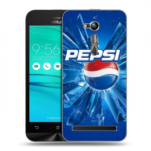 Дизайнерский пластиковый чехол для ASUS ZenFone Go ZB500KL Pepsi