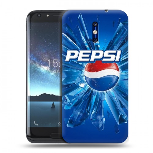 Дизайнерский силиконовый чехол для Doogee BL5000 Pepsi