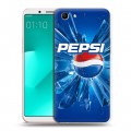 Дизайнерский пластиковый чехол для OPPO A83 Pepsi