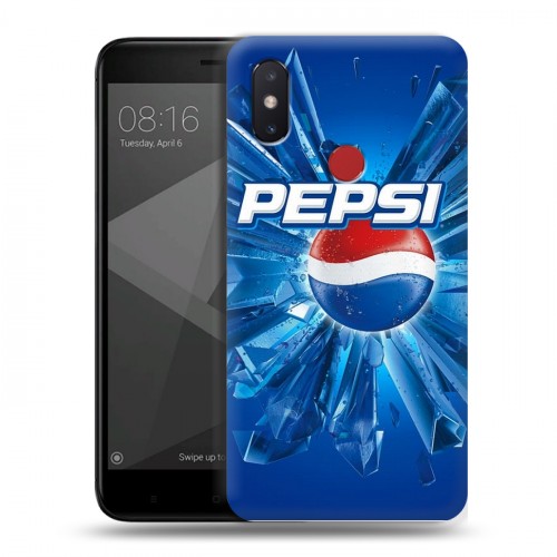 Дизайнерский пластиковый чехол для Xiaomi Mi8 SE Pepsi