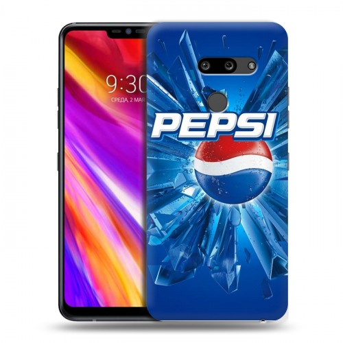 Дизайнерский пластиковый чехол для LG G8 ThinQ Pepsi