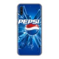 Дизайнерский пластиковый чехол для Samsung Galaxy A50 Pepsi