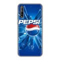 Дизайнерский силиконовый чехол для Huawei Y8p Pepsi