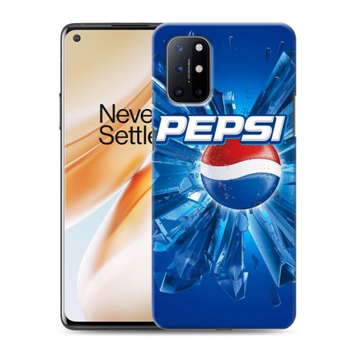 Дизайнерский пластиковый чехол для OnePlus 8T Pepsi