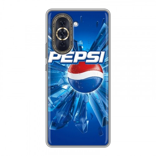 Дизайнерский силиконовый чехол для Huawei Nova 10 Pepsi